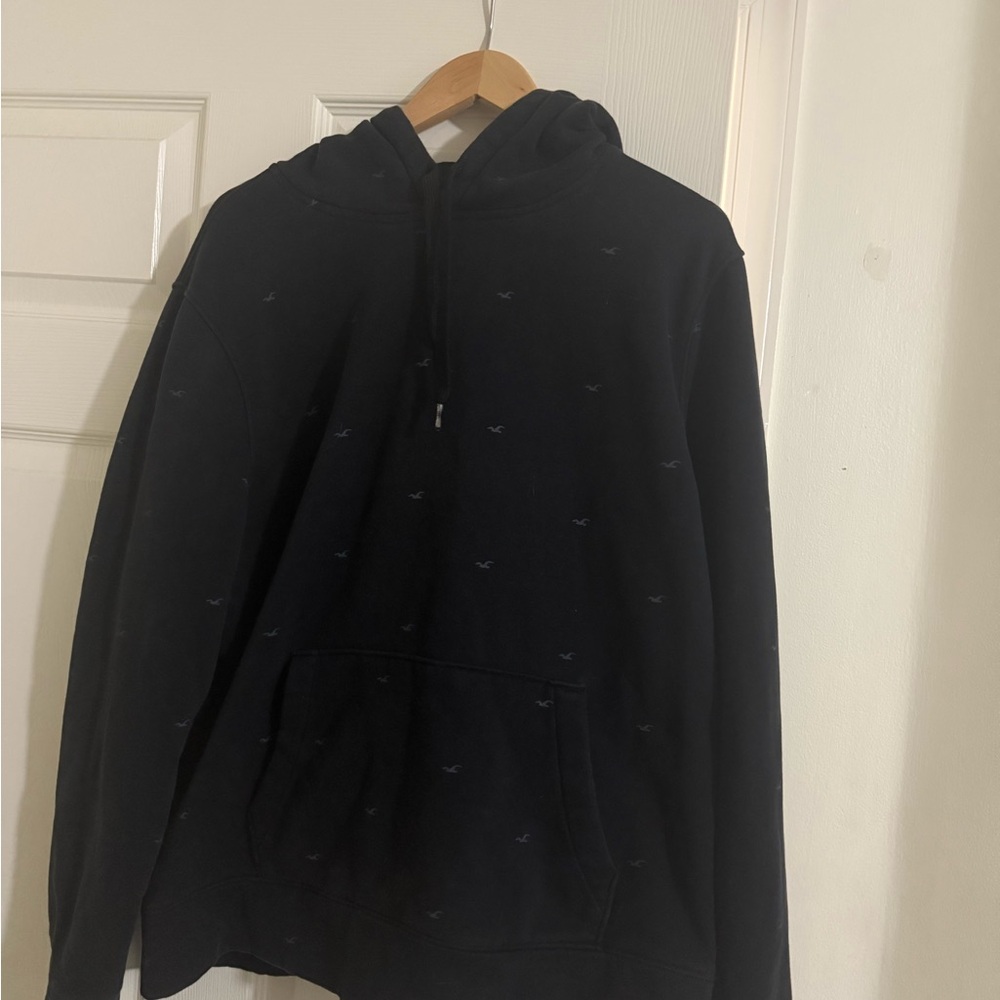 Hollister Black Hoodie Sweater